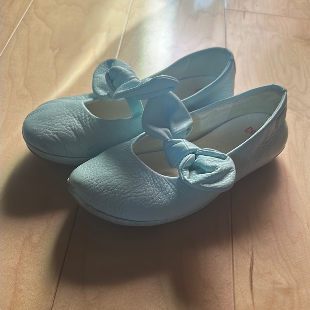 Camper Blue Girl’s Dress Shoes